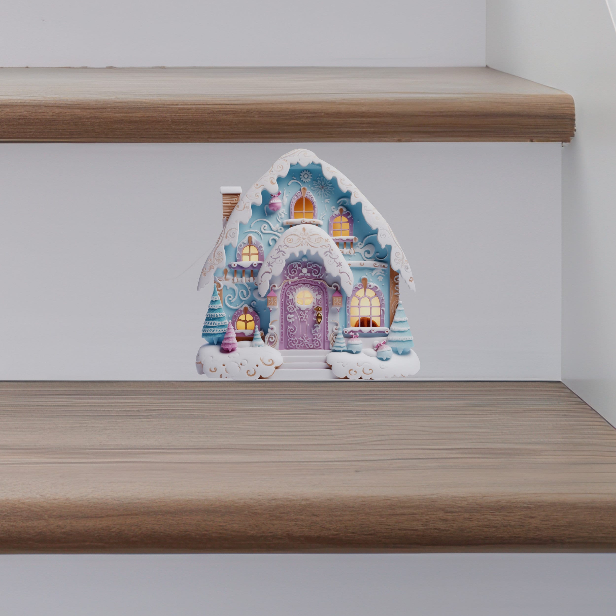 Sugar Snow Chalet Fairy Door Decal - Etsy