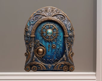 Astral Space House - Fairy Door 3D Wall Sticker