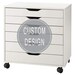 Customized Decals for IKEA Alex Drawer Unit (Furniture is NOT INCLUDED!) 