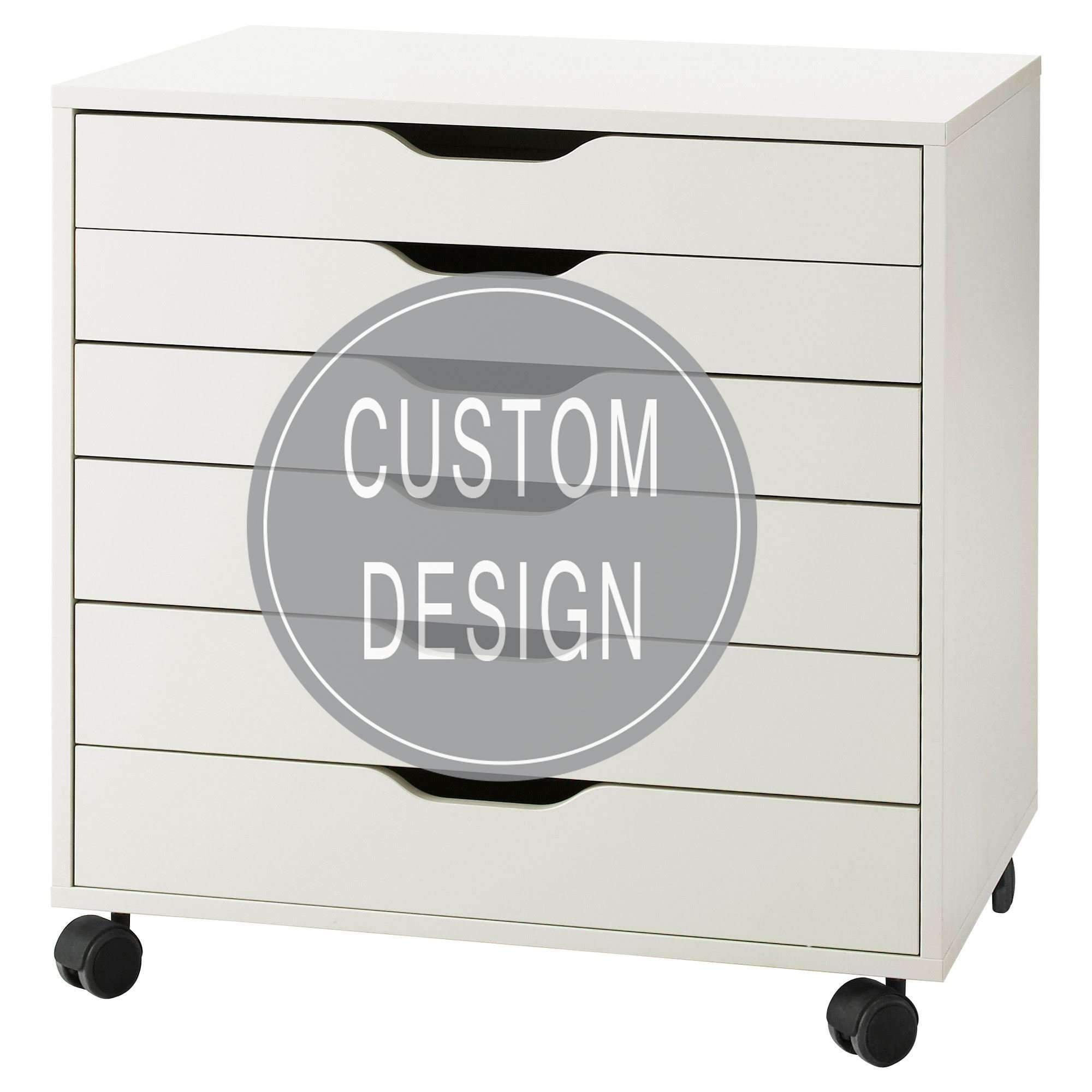 Customized Decals For Ikea Alex Drawer Unit Furniture Is Not Etsy