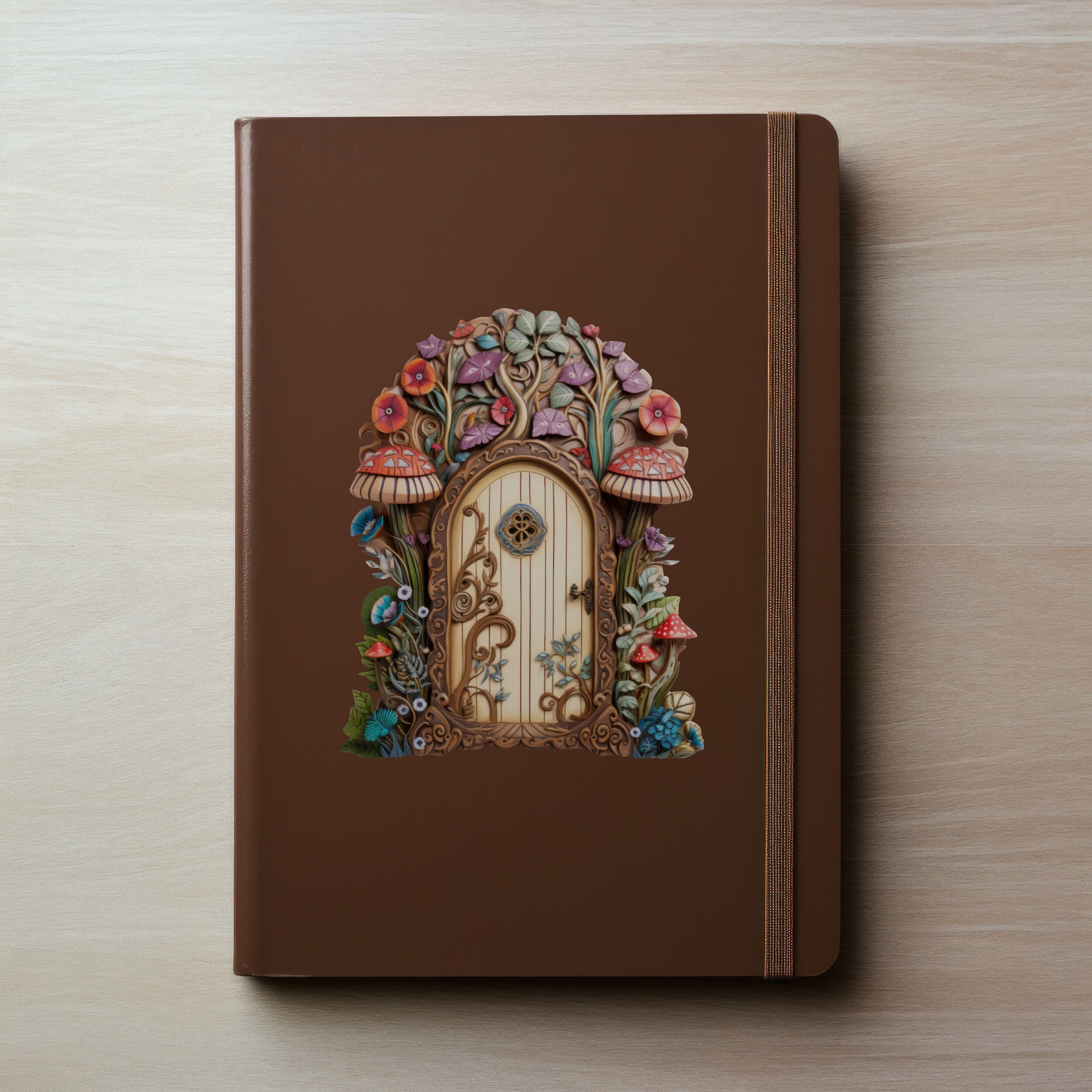 Flora & Fungi Fairy Door Decal - Etsy