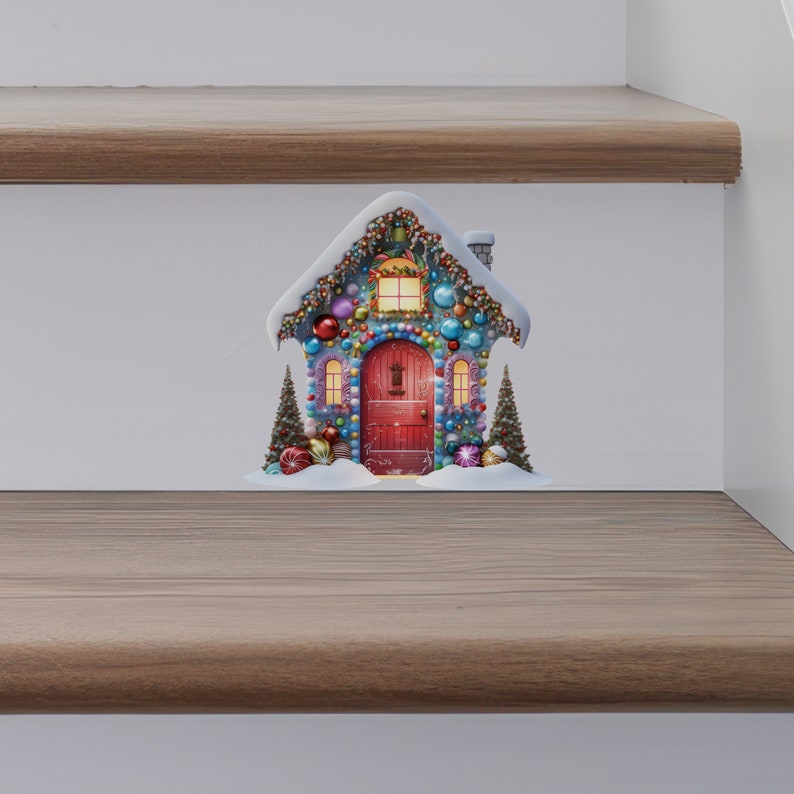 Bright Tidings Fairy Door Decal - Etsy