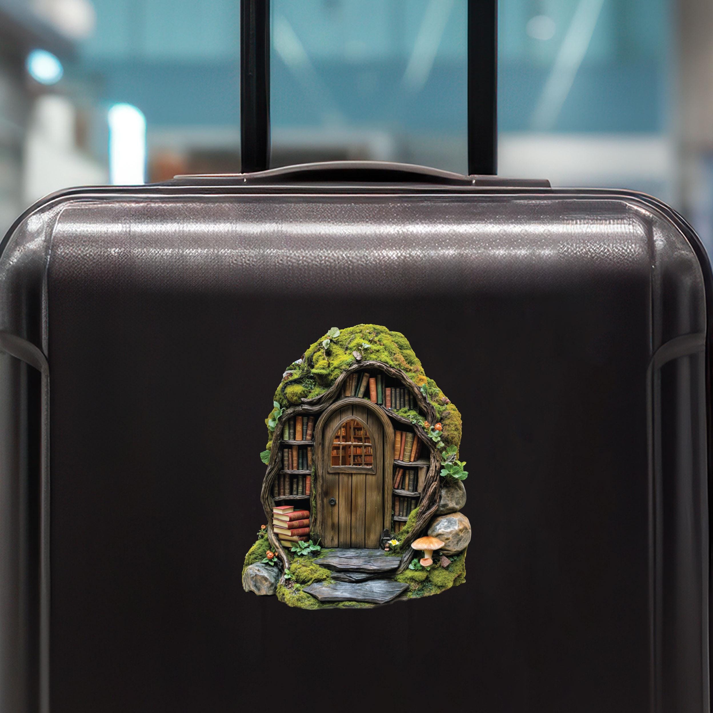 Woodland Library Fairy Door Decal - Etsy
