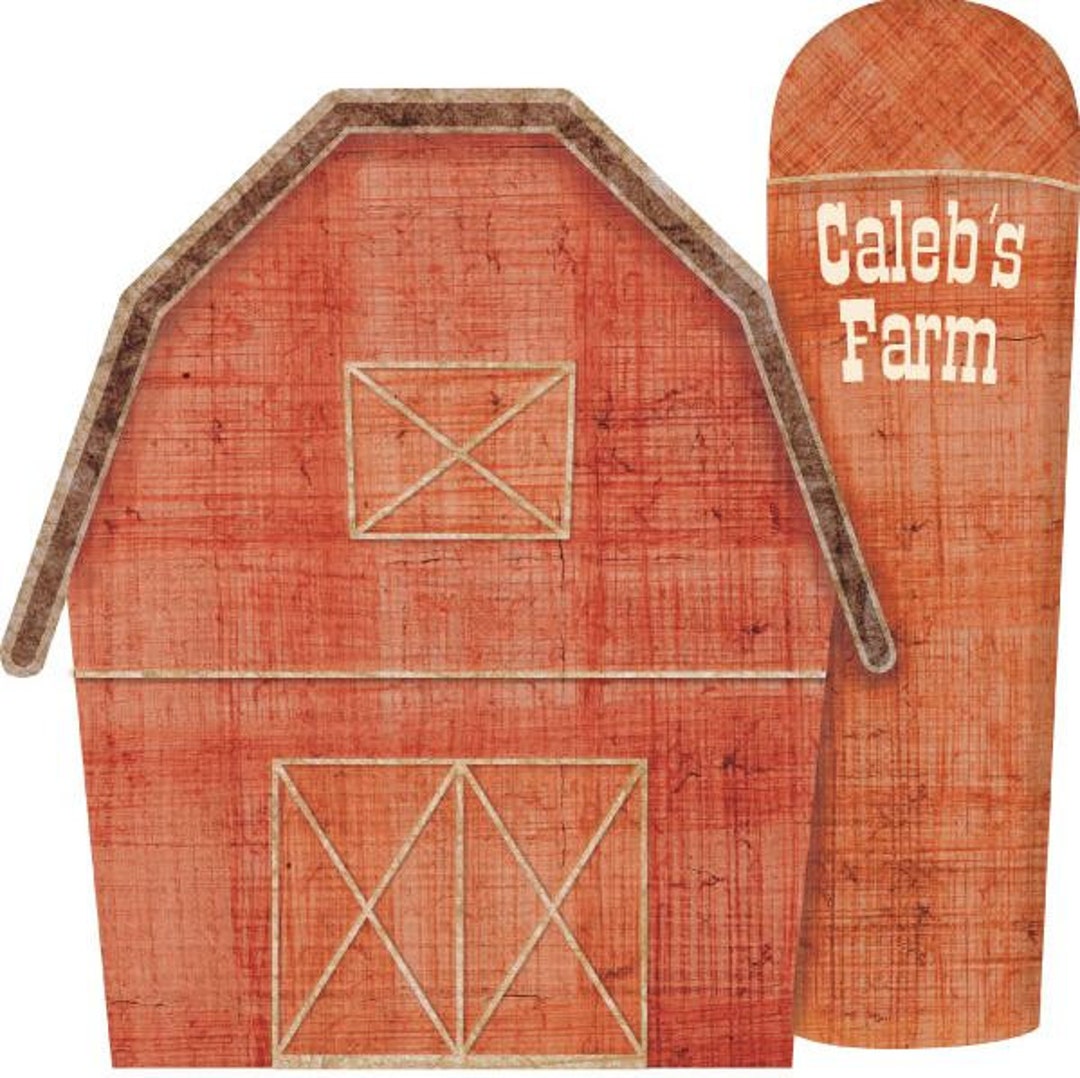 Rustic Barn Stickers Personalized Barn Wall Sticker Decal for Kids Room - Etsy