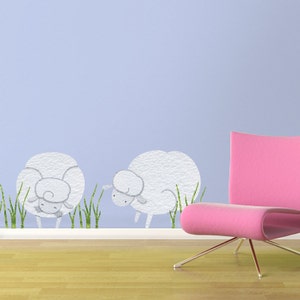 3D Through Wall Fabric Sticker Wall Decal - Paradise tropical