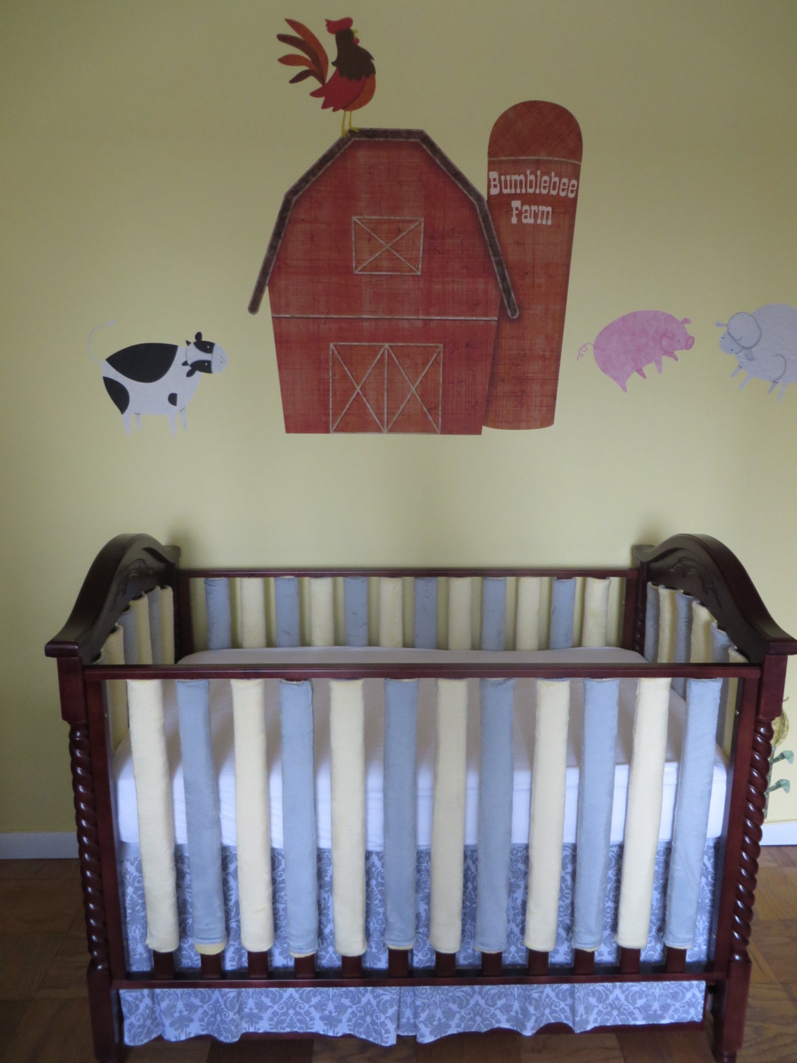 Personalized Barn Wall Sticker Decal for Kids Room Etsy