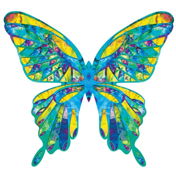 Schmetterling Gemalt Einfach Tier Malen