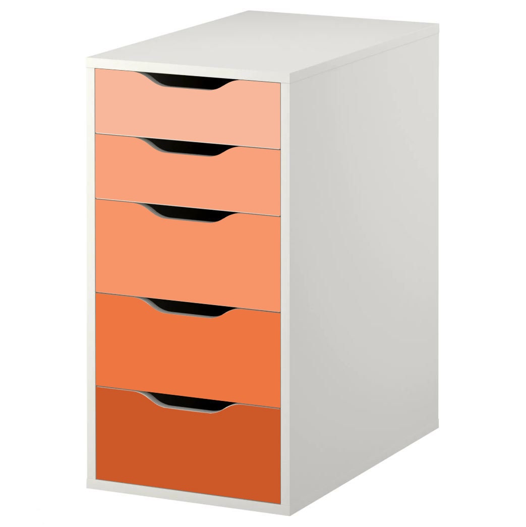 Customized Decals for IKEA Alex Drawer Unit (FURNITURE NOT