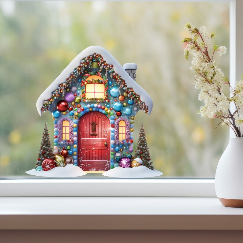 Bright Tidings Fairy Door Decal - Etsy