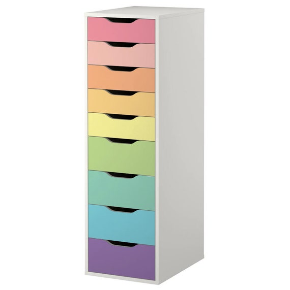 IKEA Alex Drawer Unit Rainbow IKEA Alex Drawers Hack in