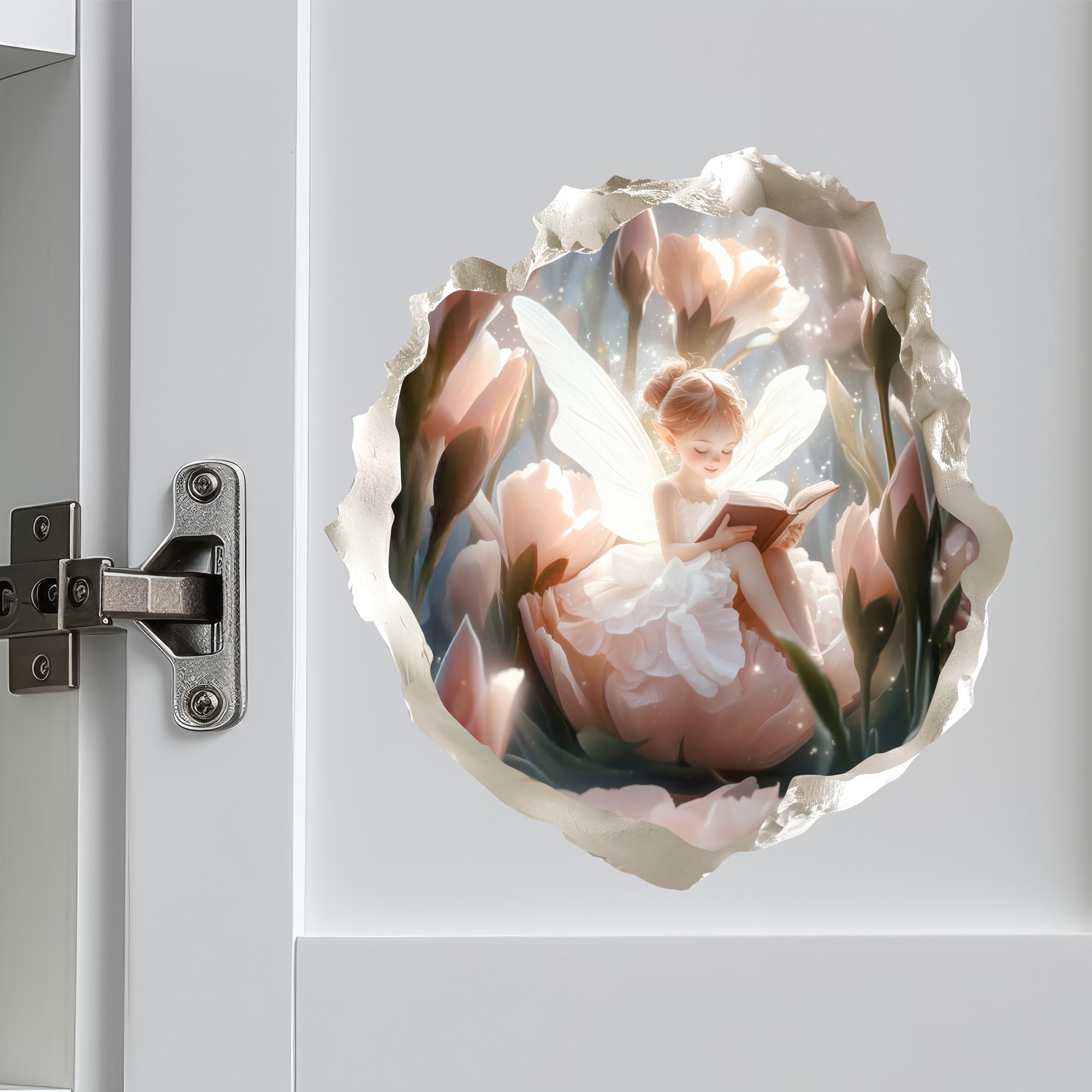 Reading Carnation Fairy Portal Decal - Etsy