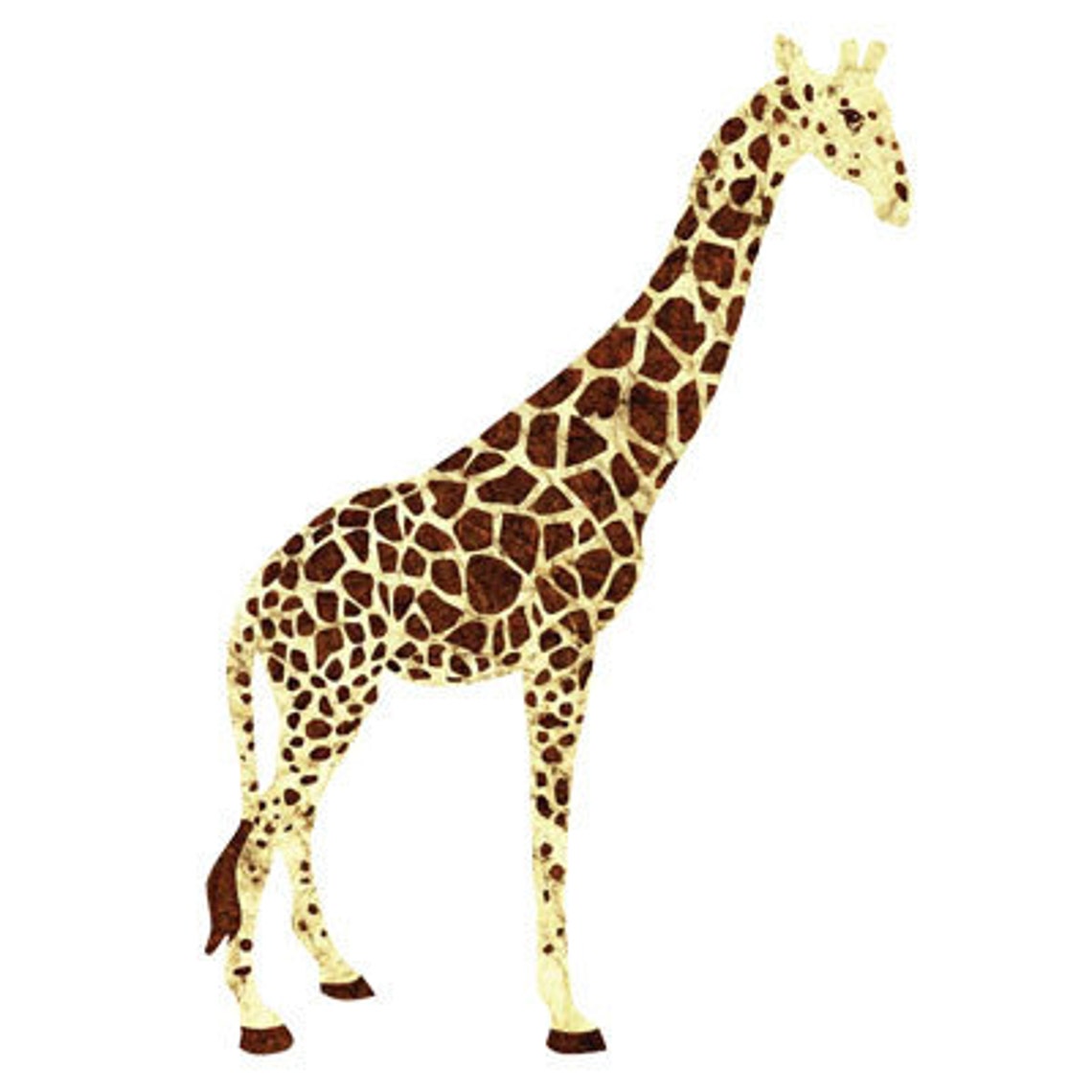 Giant Giraffe Wall Sticker Etsy