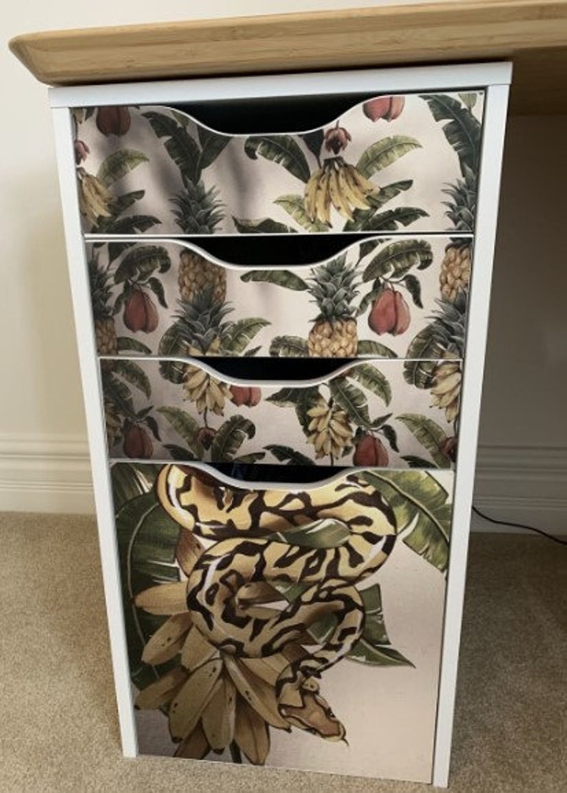 Customized Decals for Ikea Alex Drawer Unit FURNITURE NOT Etsy