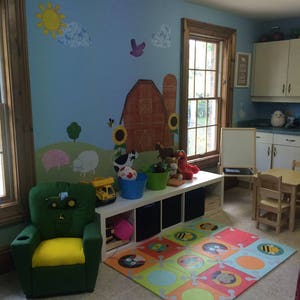 Farm Wall Stickers Decals for Kids Room & Nursery JUMBO SET image 4