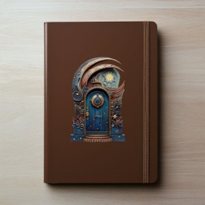 Moon and Stars Fairy Door - Fairy Door 3D Wall Sticker - Etsy Canada