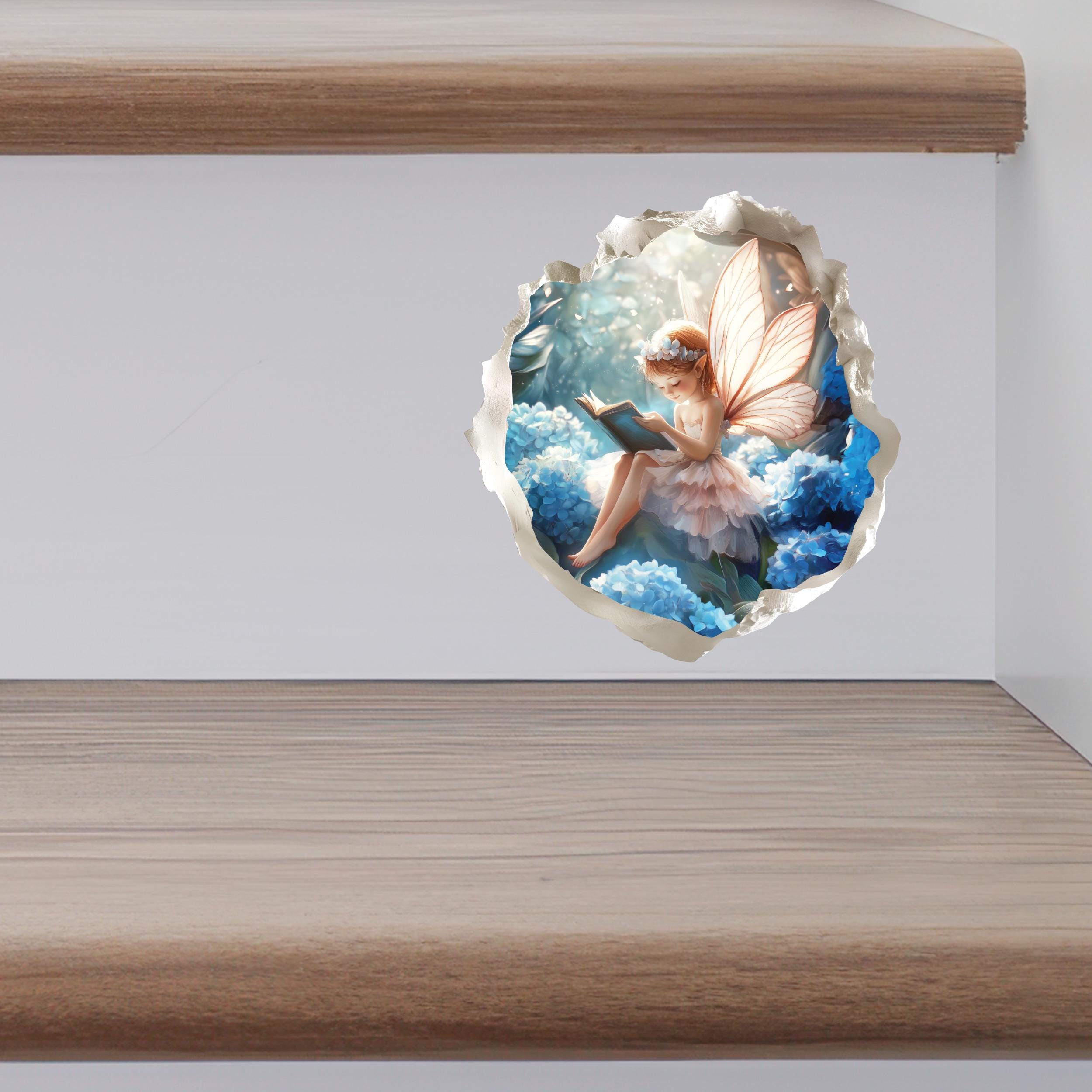 Reading Hydrangea Fairy Portal Decal - Etsy