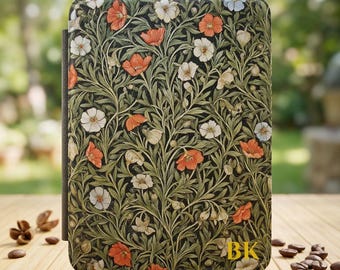 William Morris Floral Pattern Kindle Case | Vintage Botanical Cover