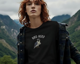 Bird Nerd T-Shirt, Funny Bird Watcher Shirt, Bird Lover Gift Tee, Twitcher Nature Shirt, Backyard Bird Tee, Birding apparel Tee