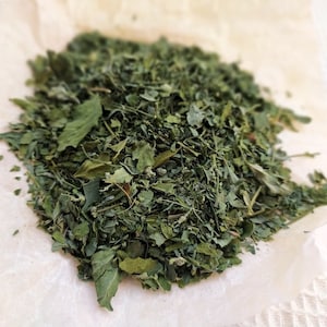 Dried сhenopodium Leaves 10, 25 g. Handpicked dried herbs, spices. Organic, wildharvested. Goosefoots, Wild Spinach, Lamb's Quarters imagem 1