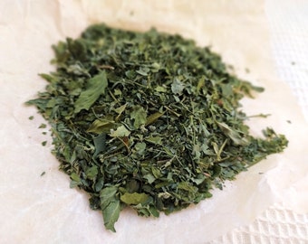 Dried сhenopodium Leaves 10, 25 g. Handpicked dried herbs, spices. Organic, wildharvested. Goosefoots, Wild Spinach, Lamb's Quarters