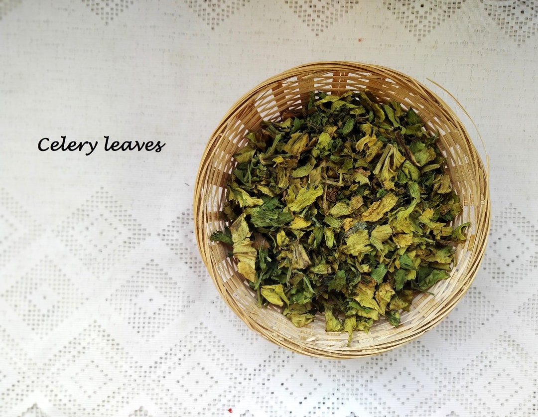 Dried Celery Leaves 10, 25 or 50 G. Apium Graveolens Var. Secalinum