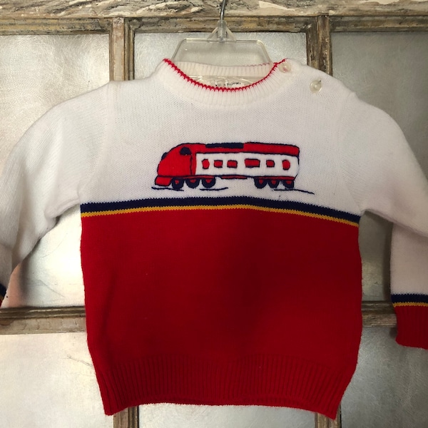 Train Sweater Etsy