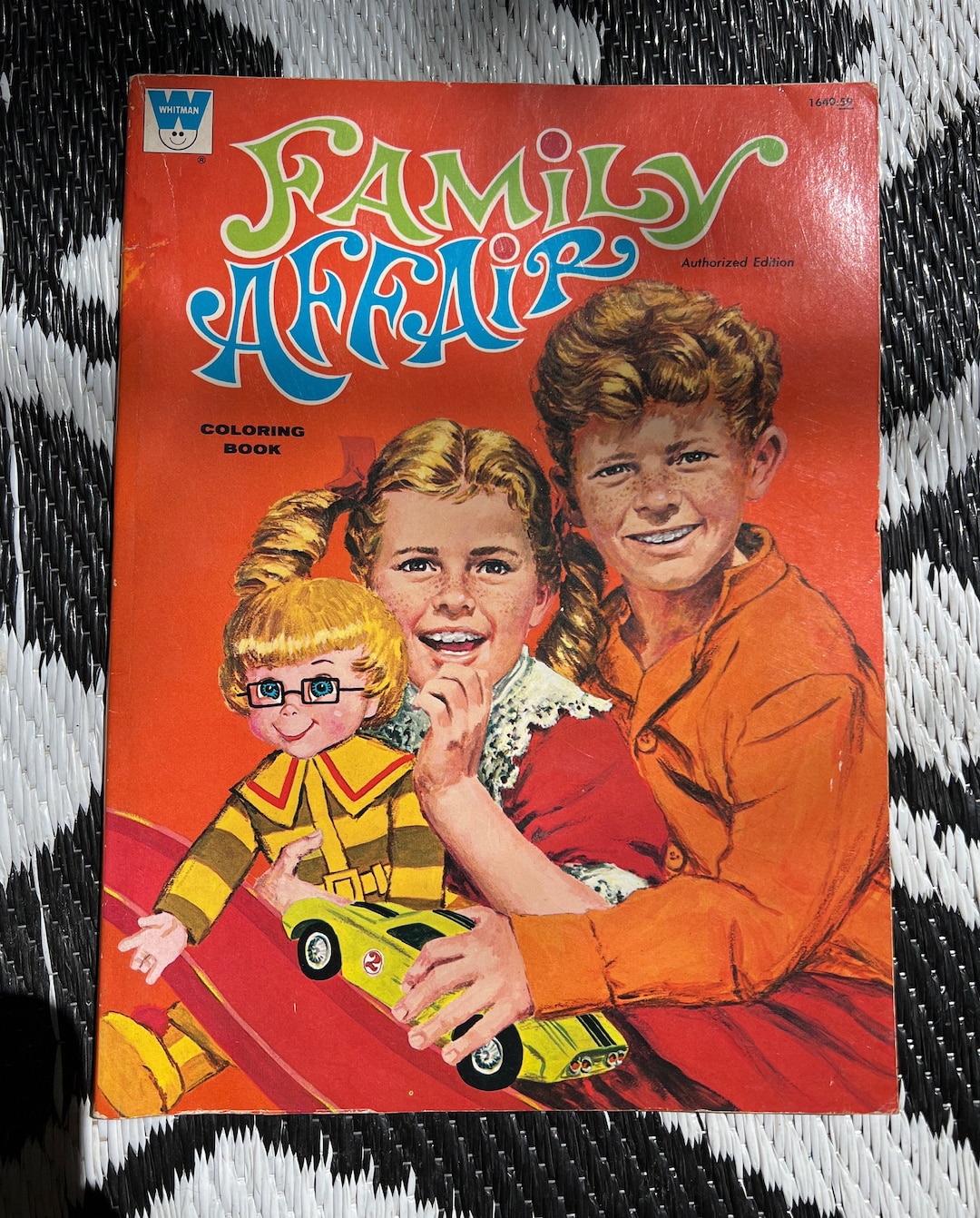 Vintage Whitman Family Affair Coloring Book Authorzied Edition - Etsy