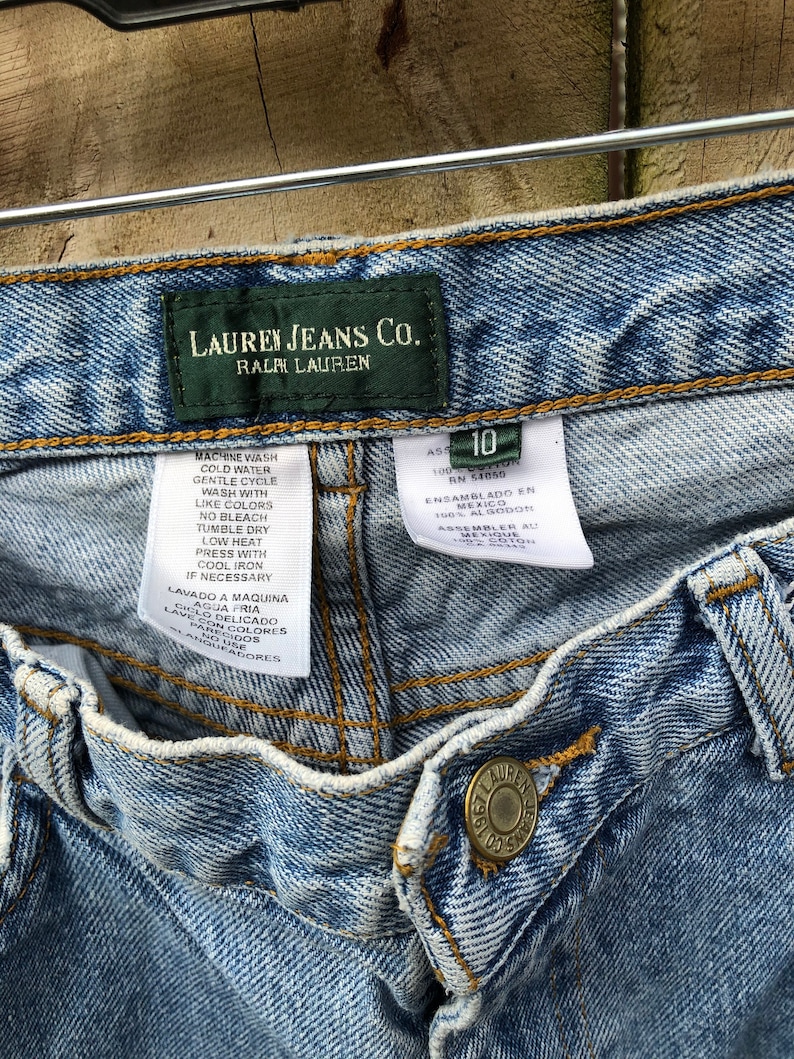 Vintage 90\u2019s Woman\u2019s Lauren Jeans Co Mom Jeans Size 10