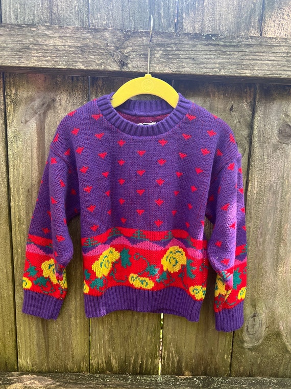 Vintage 90s preschool floral - Gem