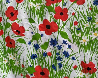 Vintage rote Blumen Bettwäsche-Set: Mohawk Tastemaker, 2 Kissenbezüge