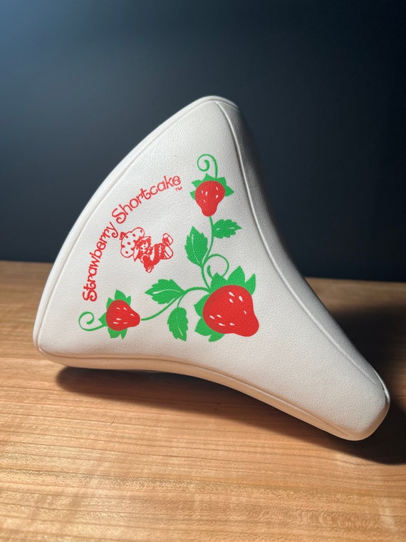 Vintage Kids Troxel Strawberry Shortcake Bicycle Seat Circa 1983