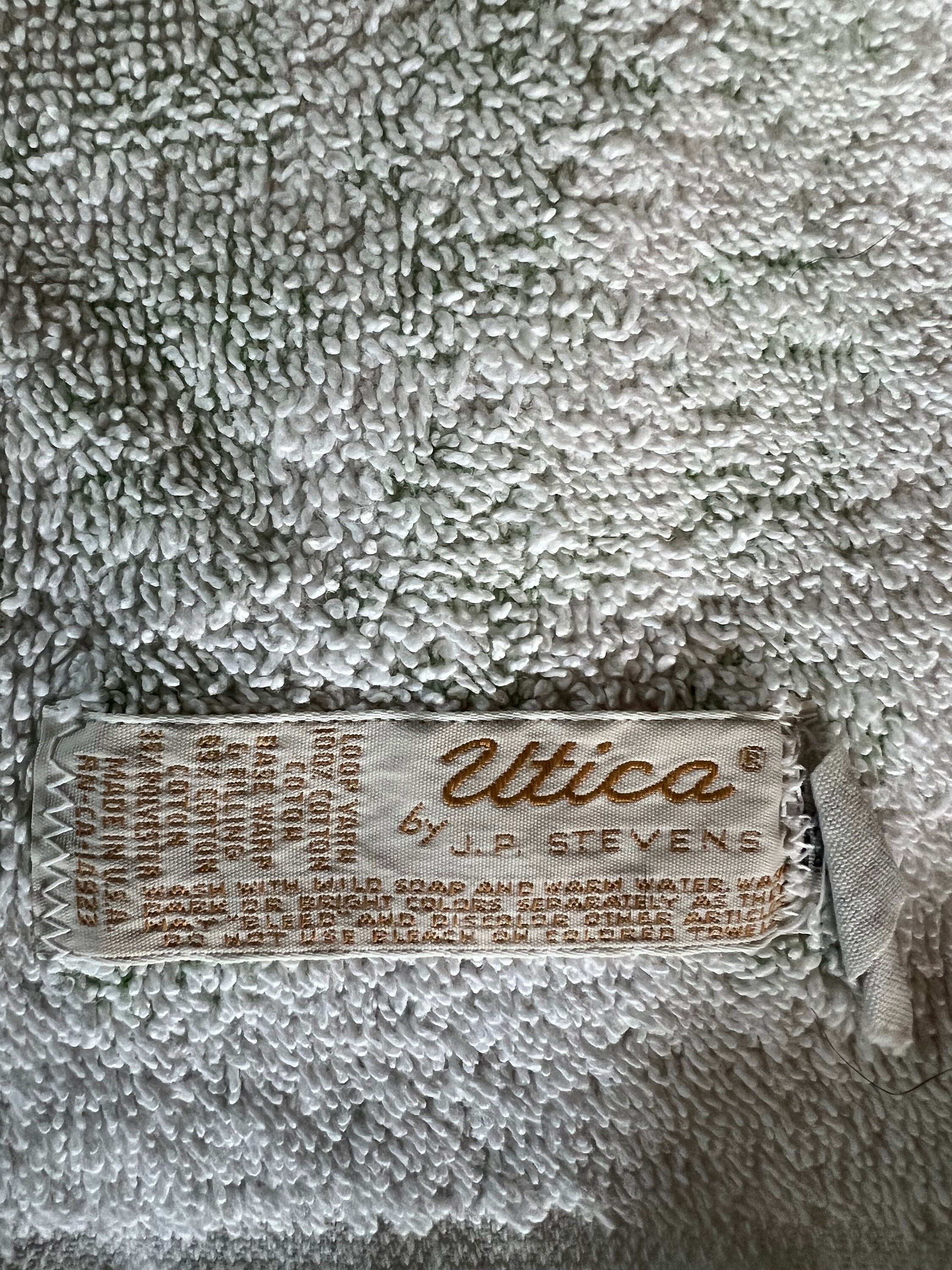 ヴィンテージ ピーナッツ スヌーピー バスタオル：Utica JP Stevens 