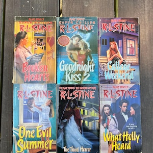 Vintage Early to Mid 90s R.L. Stine Fear Street Books Scegli il tuo libro