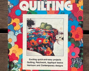 Vintage 1977 Better Homes and Gardens Patchwork & Quilting Mid Century Groovy Project Instructions