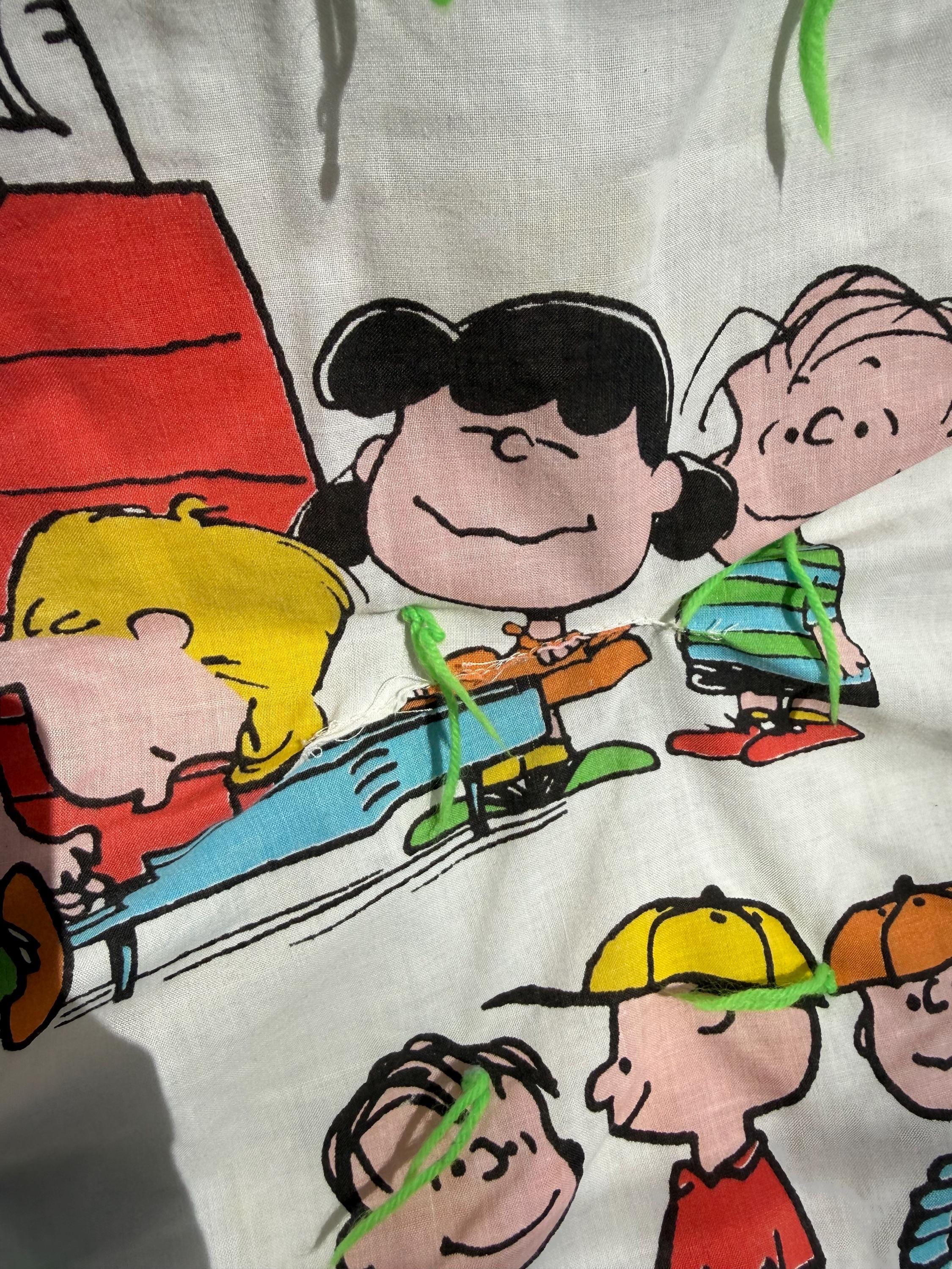 Snoopy Bedding Vintage - Etsy