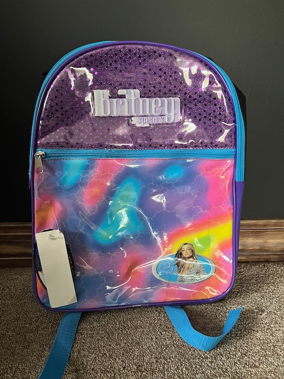 Vintage Britney Spears Y2K Deadstock Backpack / Ne