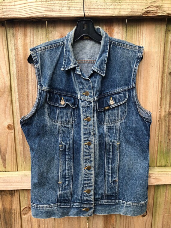 cut off jean jacket