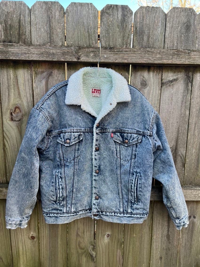 The Barn Owl Vintage Levis Sherpa Type III Denim Jacket