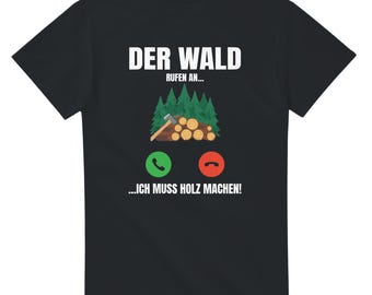 T-shirt humoristique de ferme pour bûcherons, cadeau pour travailleurs forestiers