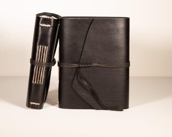 Handmade European Leather Journal, 8x6, 180 Pages, Full-Grain Leather