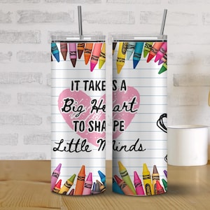 Teacher Appreciation 20oz Tumbler PNG Design (Digital Download)
