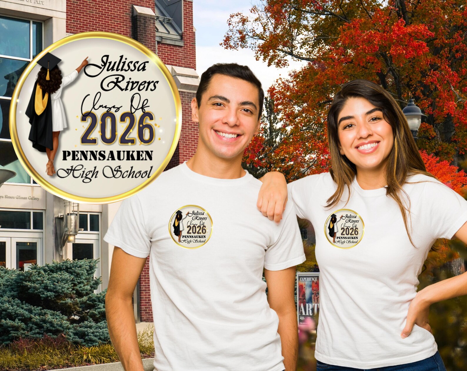 Editable Graduation Button Templates | Class of 2026 | 6 Canva Pro ...
