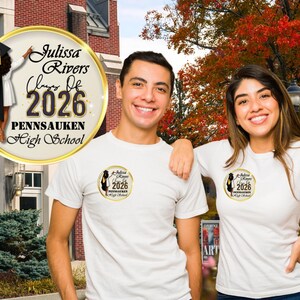 Editable Graduation Button Templates | Class of 2026 | 6 Canva Pro ...