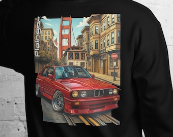 Pleingaz M3 E30 SAN NEW unisex cotton/polyester hoodie