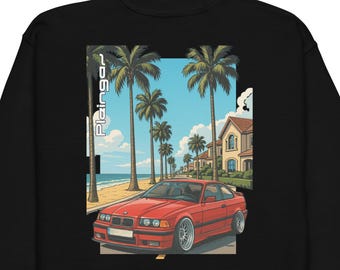 Pleingaz E36 BEACH Unisex-Kinderpullover aus Baumwolle/Polyester