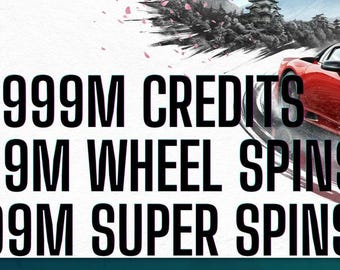 Forza horizon 6 - 999M Credits + 999M wheelspin+ 999M super wheelspin