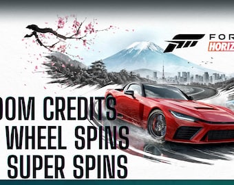 Forza horizon 6 - 200M Credits + 10K wheelspins + 10K superspins