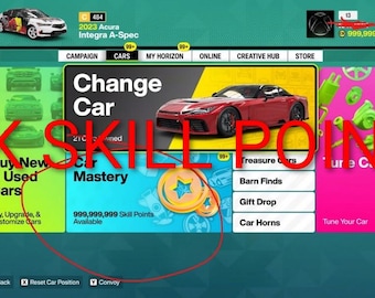 Forza horizon 6 - 10K Skill points only