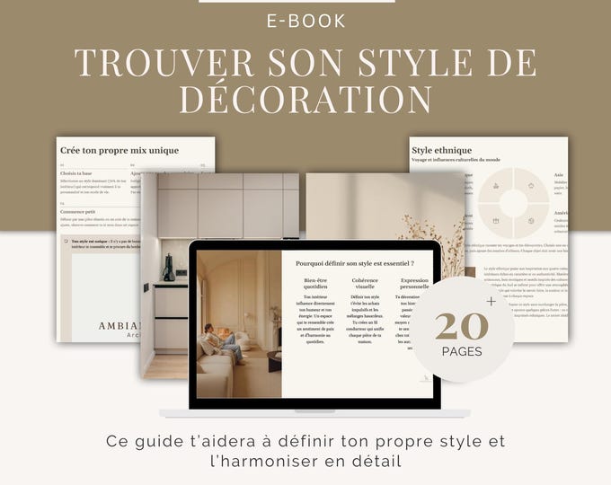 Ebook to help you find your interior design style