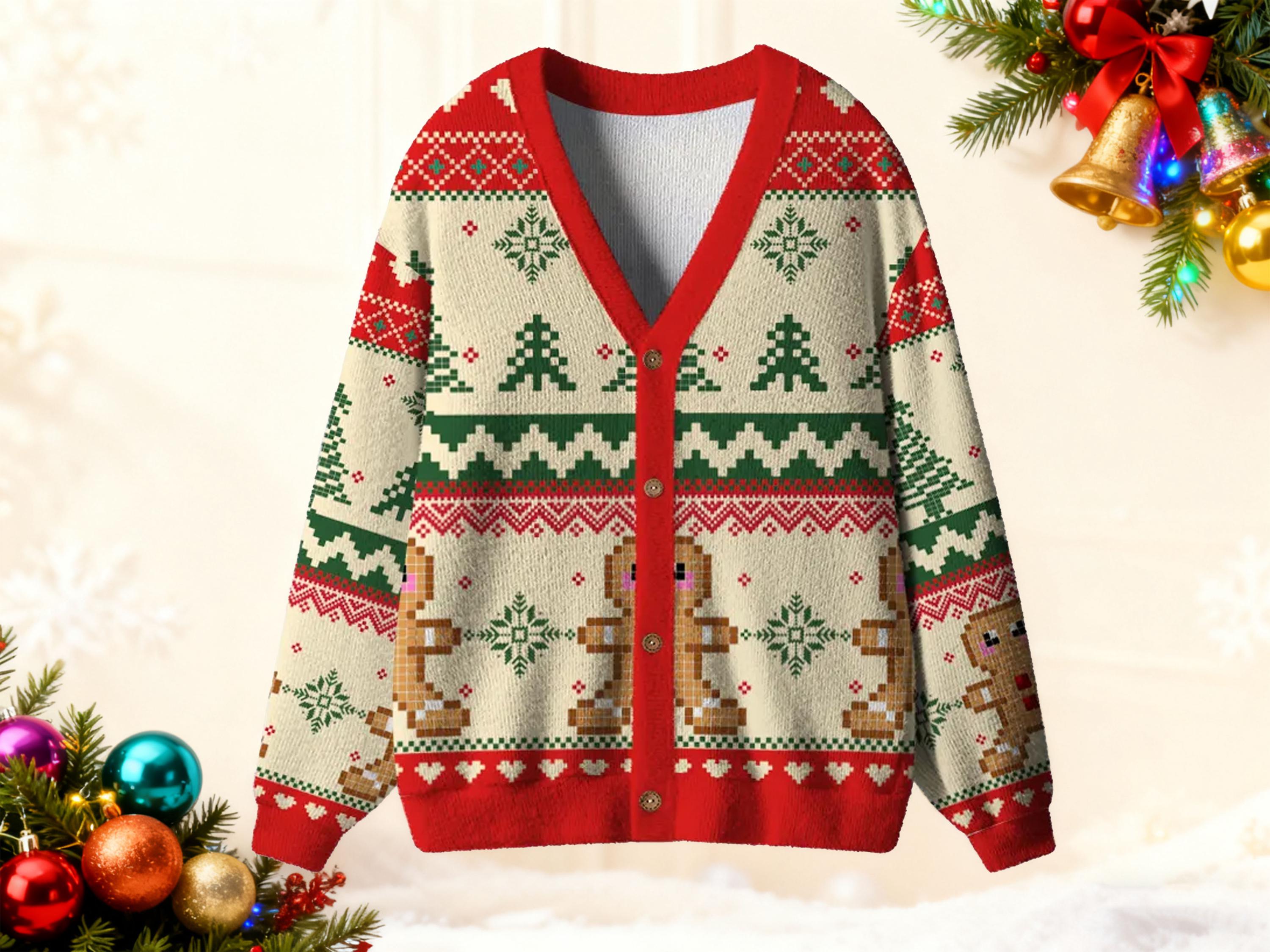 T-SHIRT - Noël - Femme - Manches Longues - Imprimé Rigolo - Couleur